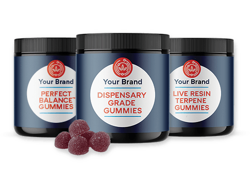 Three jars of gummies